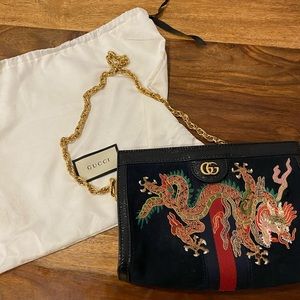 Gucci Medium Ophodia - Dragon Embroidery